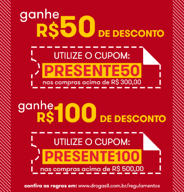 Cupom de Desconto DROGASIL → Ganhe 10% até 50% (SÓ HOJE)