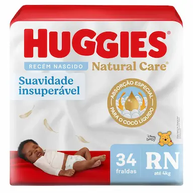 Huggies Fralda Natural Care