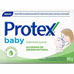 PROTEX BABY SABONETE EM BARRA INFANTIL GLICERINA NATURAL 85g