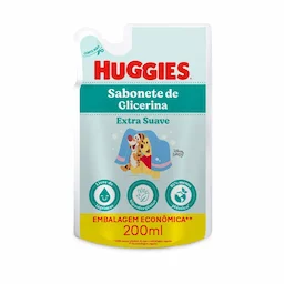 HUGGIES SABONETE LIQUIDO EXTRA SUAVE
